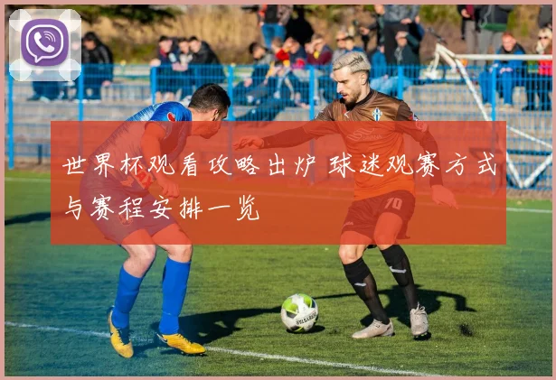 世界杯观看攻略出炉 球迷观赛方式与赛程安排一览